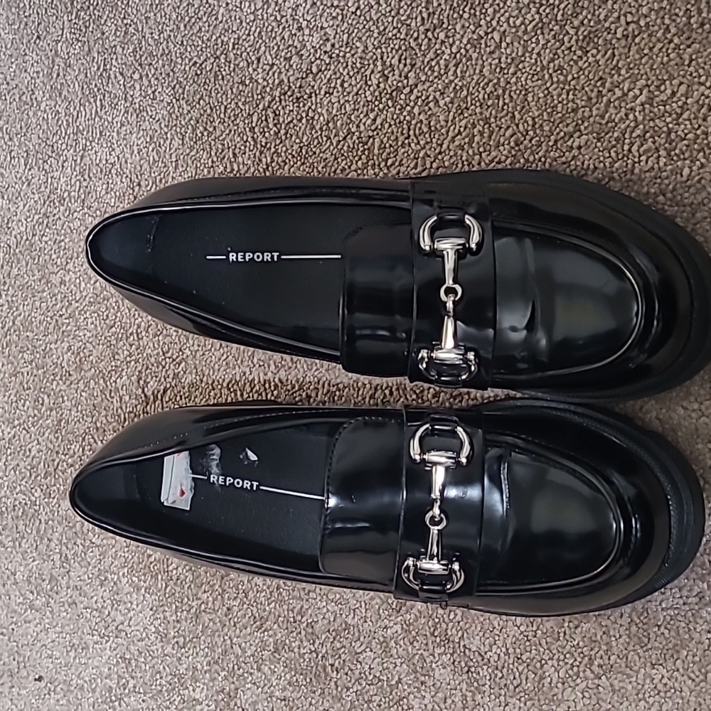 Lug heel shoes